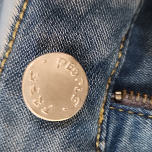 Free People Just Float On Flare Blue Jeans, Womens 28 R - Picture 6 of 8